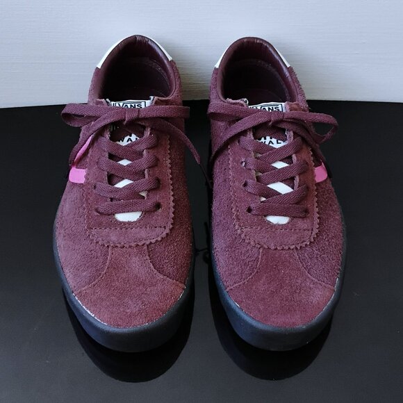 Vans Women's Sport Low Suede Sneaker in Warm & Grounded Pop Brown Color - Picture 3 of 12